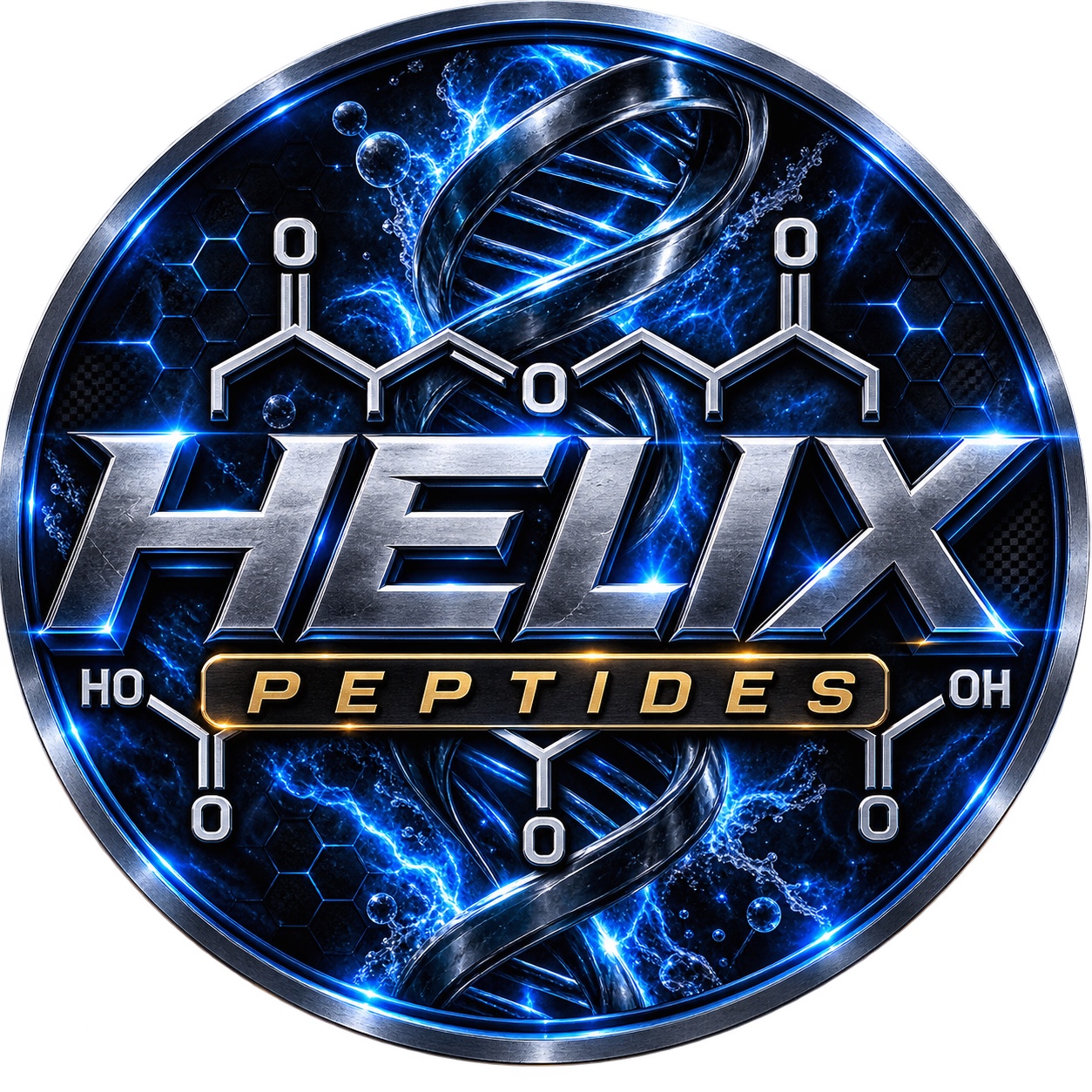 HELIX Peptides Instagram profile